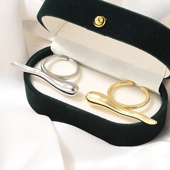 Кольца-манжеты для женщин из латуни с покрытием стойки, без кадмия и без свинца, долговечный