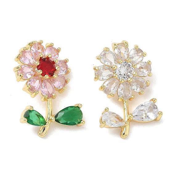 Латуни циркония кубической подвески, , без свинца и без кадмия, долговечный, стойки покрытие, реальный 18 k позолоченный