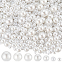 1470 шт 7 стили имитация жемчуга акриловые бусины, без отверстия , круглые