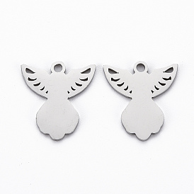 Ионное покрытие (ip) 201 подвески из нержавеющей стали, резать, фея