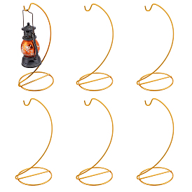 6 Подставка для украшения из железной проволоки, держатель воздушного растения, вешалка для террариума, полукруг