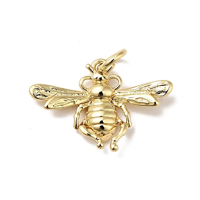 Стойки обшивки латунные подвески, с целью перехода в кольце, без кадмия, без никеля и без свинца, пчела