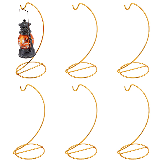 6 Подставка для украшения из железной проволоки, держатель воздушного растения, вешалка для террариума, полукруг