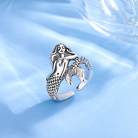 Регулируемые манжеты из латуни в форме русалки