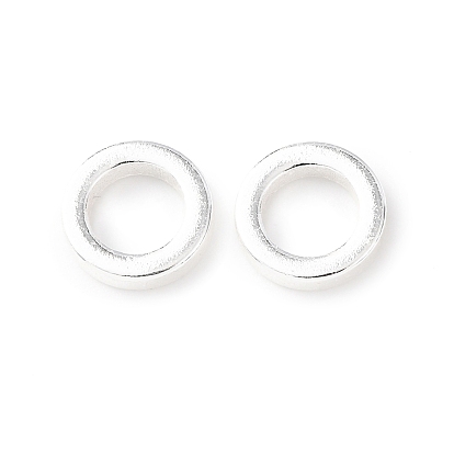 Латунные соединительные колечки, плоская форма кольца, стойки покрытие, долговечный, без кадмия и без свинца