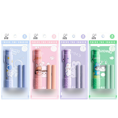 Ластик в виде ручки, с заправками 2шт.