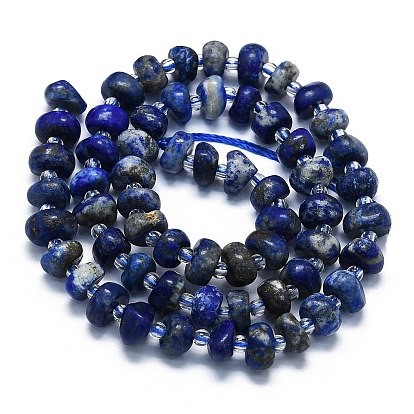 Natural Lapis Lazuli Beads Strands, Chips