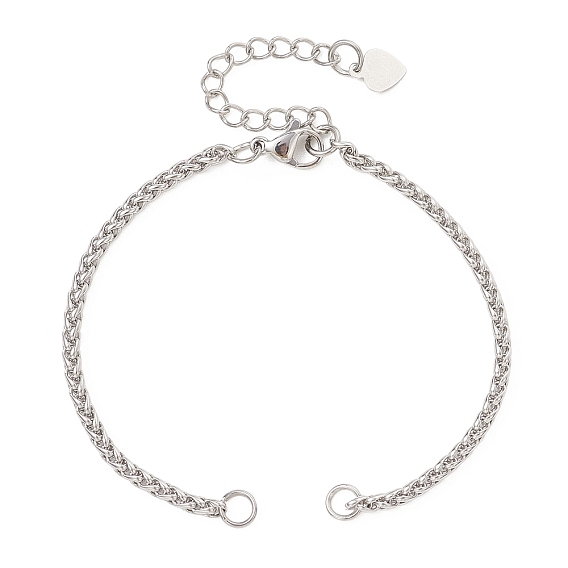 304 изготовление браслетов цепочек из нержавеющей стали пшеницы, не тускнеет