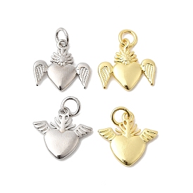 Латунные подвески, чары священного сердца, долговечный, без кадмия и без свинца, с целью перехода в кольце