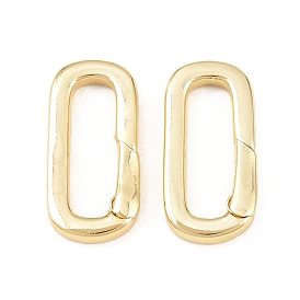 Прямоугольные латунные пружинные кольца, долговечный, стойки покрытие, без свинца и без кадмия