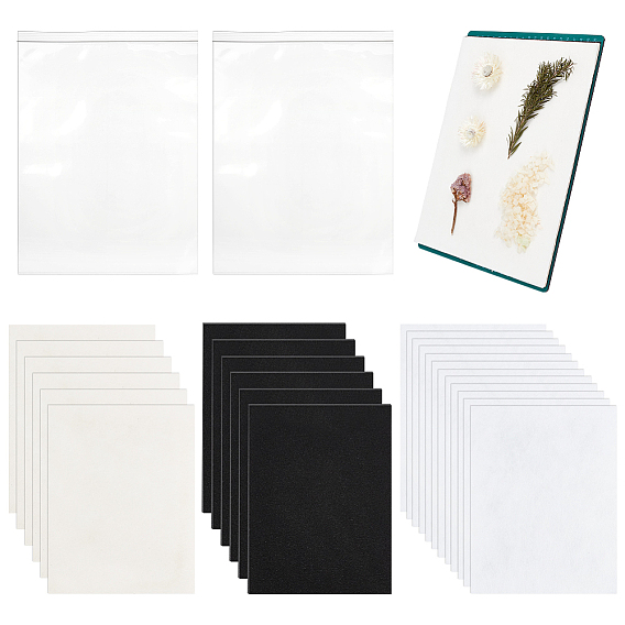 Впитывающие влагу хлопковые волокна, губка и нетканый материал для сушки цветов, используемые в качестве подкладки.