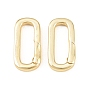 Прямоугольные латунные пружинные кольца, долговечный, стойки покрытие, без свинца и без кадмия