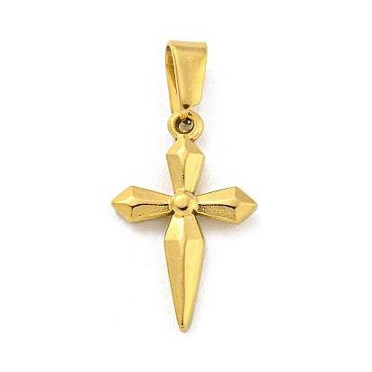 Ионное покрытие (ip) 304 подвески из нержавеющей стали, крест очарование