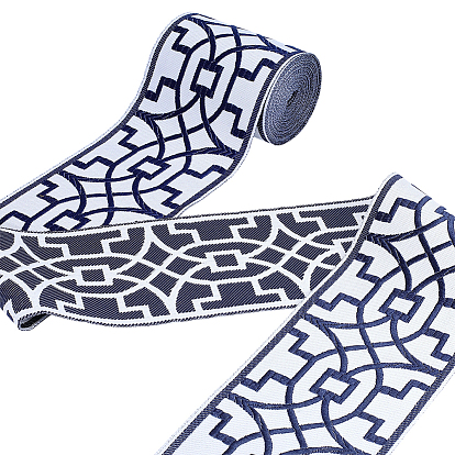 5 полиэстеровые ленты с вышивкой в этническом стиле, жаккардовая лента, тирольская лента