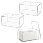 3Pcs Acrylic Storage Box, Rectangle