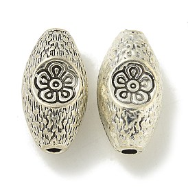 Tibetan Style Alloy Beads, Cadmium Free & Lead Free, Antique Silver