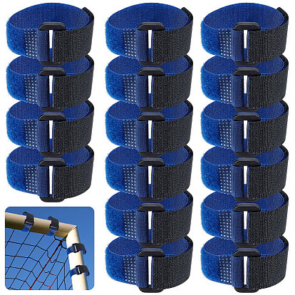 Нейлоновые кабельные стяжки, с застежками из АБС-пластика и застежкой-липучкой