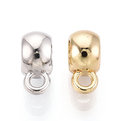 Поручни из сплава для покрытия стойки, петля под залог, крупные бусины под залог, трубка, без свинца, без никеля и без кадмия