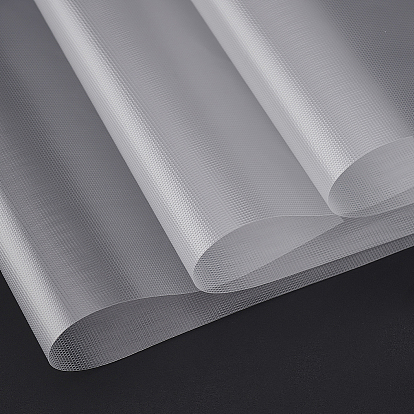 Пластиковая палочка и вышивка стежком, a4 нетканый водорастворимый материал, смыть стабилизатор вышивки, нет рисунка