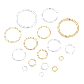 Aluminum Open Jump Rings, Round Ring