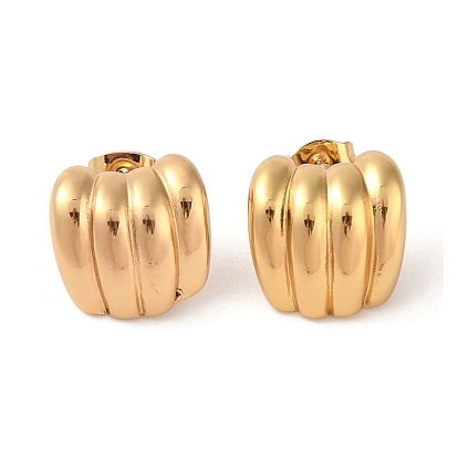 304 из нержавеющей стали серьги, для женщин, вакуумное покрытие pvd