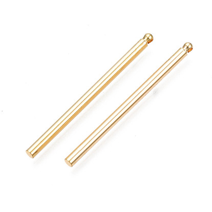 Brass Pendants, Nickel Free, Bar