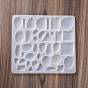 DIY Geometric Shape Pendant Silicone Molds, Resin Casting Molds, for UV Resin, Epoxy Resin Jewelry Making
