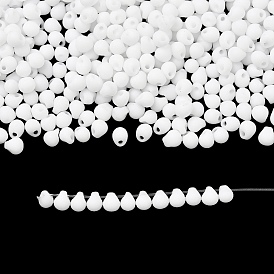 Миюки 3.4мм капельные бусины, японский бисер, матовые непрозрачные цвета