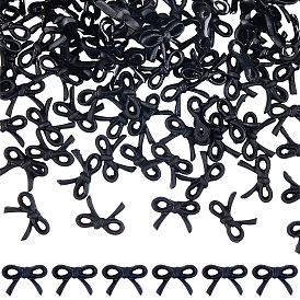 Непрозрачные кабошоны из смолы, бантом