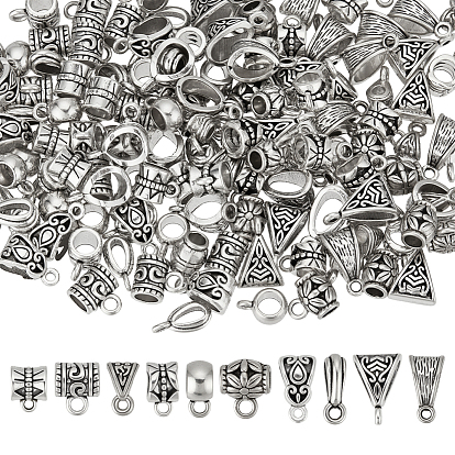 150 шт. 10 стили вешалок из сплава, трубные поручители