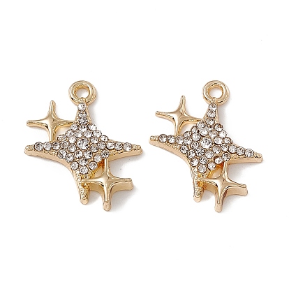 Сплава кристалла горный хрусталь подвески, звезда очарование