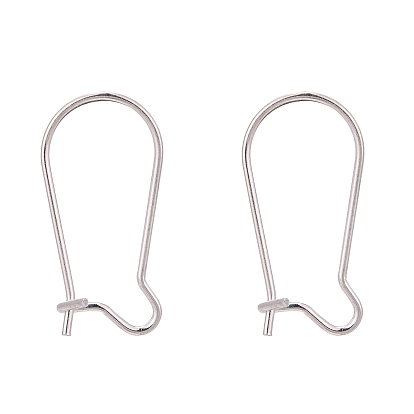 925 Серьги из серебра обруча, провод почки