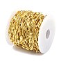 Alloy & Iron Link Chains, with Spool, Long-Lasting Plated, Unwelded