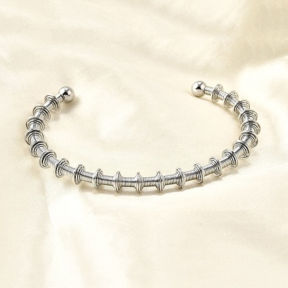 304 браслеты-манжеты из нержавеющей стали для женщин