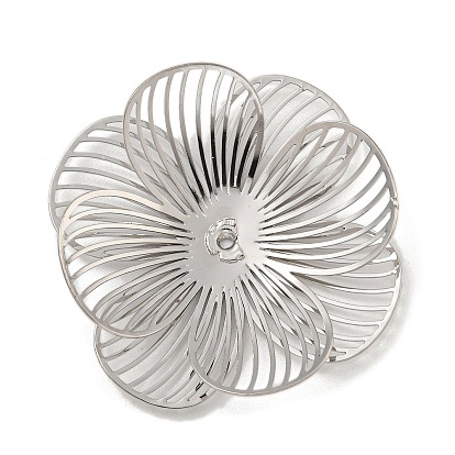 Стойки обшивки латунь крышки шарика, долговечный, без кадмия, без никеля и без свинца, цветок