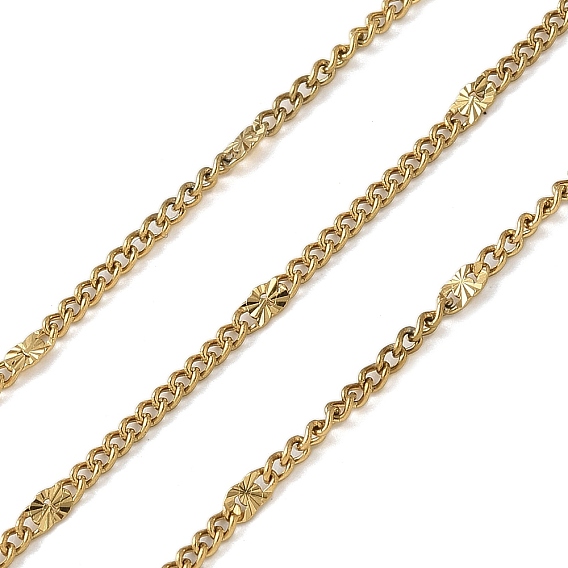 304 из нержавеющей стали обуздать цепи, ионное покрытие (ip), пайки, с катушкой