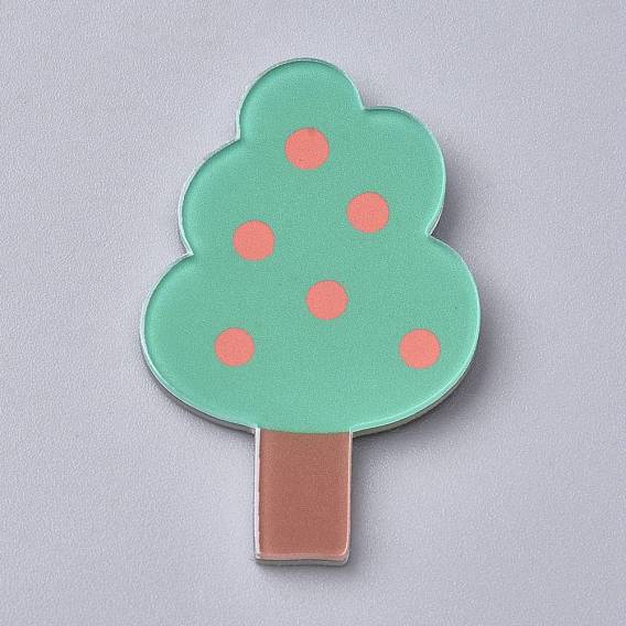 Fridge Magnets Acrylic Decorations, Tree