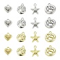32 шт 8 стили подвески из сплава, подвески в виде звезд/отпечатков лап/сердец