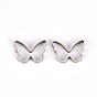 201 Stainless Steel Linking Rings, Butterfly