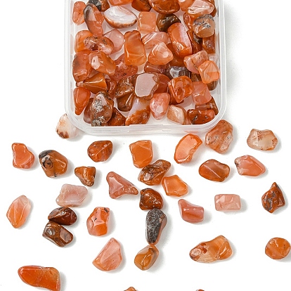 50g натуральные бусины из сердолика, нет отверстий / незавершенного