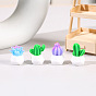 Modelo de maceta de resina para suculentas y cactus., accesorios de casa de muñecas micro paisaje hogar, simulando decoraciones de utilería