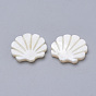 Natural Freshwater Shell Beads, Scallop Shape