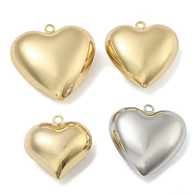 Heart Brass Pendants