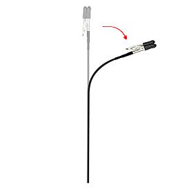 Зажимы типа «крокодил» из нержавеющей стали для создания ссадин, для окраски объекта