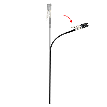 Зажимы типа «крокодил» из нержавеющей стали для создания ссадин, для окраски объекта