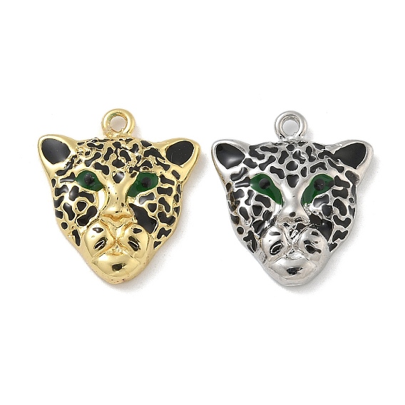 Стойки обшивки латунные подвески, долговечный, без свинца и без кадмия, леопардовые прелести