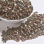 MIYUKI Quarter TILA Beads, Japanese Seed Beads, 2-Hole, Matte Iris