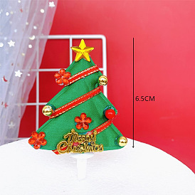 Plastic Cake Toppers, Cake Decoration Supplies, Christmas Tree