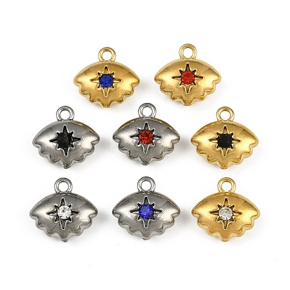 304 прелести нержавеющей стали, со стразами, очарование глаз