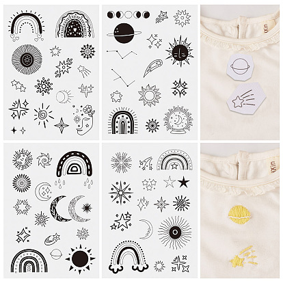 Нетканые материалы водорастворимые вспомогательные средства для вышивания рисунок эскиз, прямоугольные